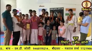 रविवार अकादमी  का टाइम सुबह 7:30 से 9:30 बजे तक रहेगा#taekwondo #karateassociationofindia @churuvision