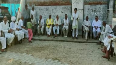 चरखी दादरी: 4 अक्टूबर को होने वाले किसान जनजागरण यात्रा को लेकर BKU ने दातौली में चलाया जन संपर्क अभियान