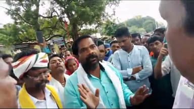 दंतेवाड़ा: धुरवा समाज अध्यक्ष जयराम कश्यप ने एनएमडीसी के खिलाफ धरना-प्रदर्शन में अधिकारियों द्वारा दुर्व्यवहार करने का लगाया आरोप