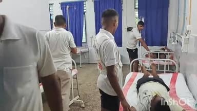 जमुई: जमुई पुलिस लाइन में प्रशिक्षण को लेकर दौड़ के दौरान 5 प्रशिक्षु सिपाही की बिगड़ी तबियत,सदर अस्पताल में कराया गया भर्ती