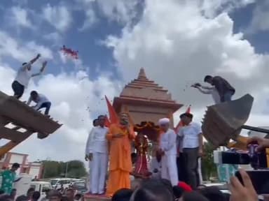 सांचोर: राज्य मंत्री सुखराम बिश्नोई ने नेशनल हाईवे 68 पर अमृतादेवी बिश्नोई की प्रतिमा का किया अनावरण