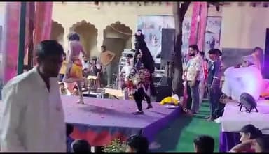 दौसोद ग्राम में एकादशी के अवसर पर किया गया जागरण सत्यनारायण भगवान मंदिर में किया गया आयोजन।