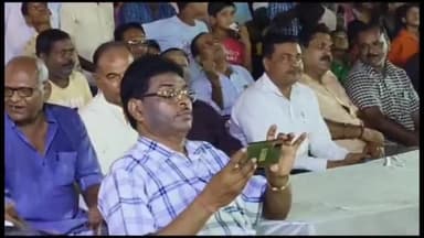 बरखेड़ा में श्रीकृष्ण जन्माष्टमी मेले का समापन मुख्य अतिथि बने चेयरमैन श्याम बिहारी भोजवाल