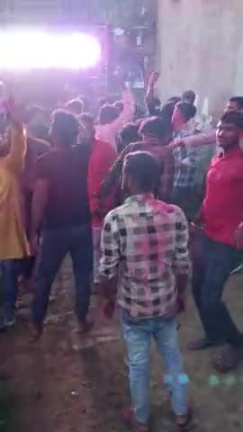 gram dongarpur me Ganesh visarjan bdi hi dhum dham se kiya gya