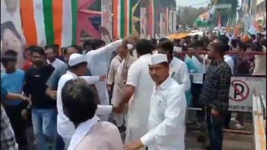 सागर नगर: कांग्रेस की जन आक्रोश यात्रा पहुंची मकरोनिया, पूर्व केंद्रीय मंत्री अरुण यादव बोले नरयावली सहित पूरा सागर जिला कांग्रेस