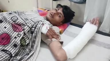 नरसिंहपुर: पुराने जमीनी विवाद को लेकर उढ़नी पिपरिया निवासी युवक के साथ खेत से लौटते वक्त गांव में चाचा और चाची ने की मारपीट