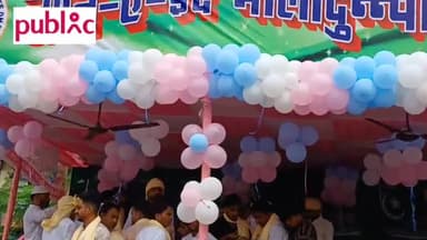 #धनबाद #मिलादुन्नबी के मौके पर #नौजवान_गद्दी_कमेटी ने #जुलूस में शामिल लोगों को फल और पानी वितरण किया !