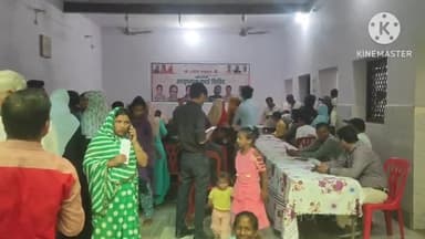 शिकोहाबाद: माथुर वैश्य धर्मशाला में आयुष्मान कार्ड शिविर का हुआ आयोजन, क्षेत्रीय सांसद व पूर्व विधायक रहे मौजूद