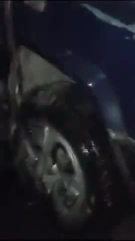 *बिजनौर में हाइवे पर पलटी पुलिस की गाड़ी:कोतवाल सहित तीन पुलिसकर्मी घायल, हायर सेंटर रेफर, पशुओं को बचाने में हुआ हादसा*