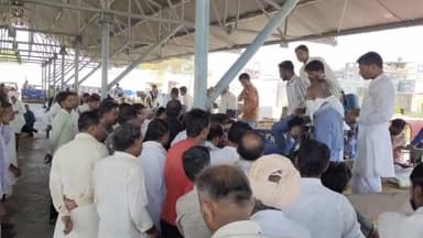 सुसनेर: कृषि उपज मंडी सुसनेर में ₹4552 प्रति क्विंटल के भाव से बीकि सोयाबीन की फसल, 1300 बोरी उपज की रही आवक