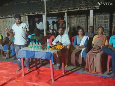 मनसाही :- आदिवासियों ने अपने उत्थान को लेकर किया चर्चा।