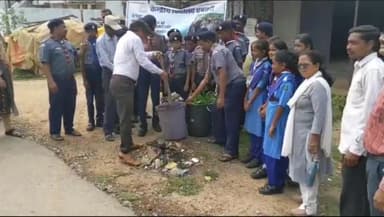 धमतरी: केन्द्रीय विद्यालय धमतरी में हुआ स्वच्छता पखवाड़ा का आयोजन