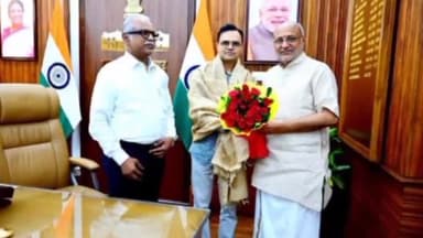 कांके: राज्यपाल सीपी राधाकृष्णन ने ट्वीट कर अपने प्रधान सचिव के कार्यों की प्रशंसा की, फ्लाइट में बचाई थी बच्चे की जान