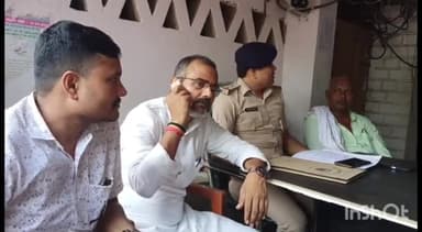 संपतचक: दुर्गा पूजा को लेकर गौरीचक थाना परिसर में हुई शांति समिति की बैठक