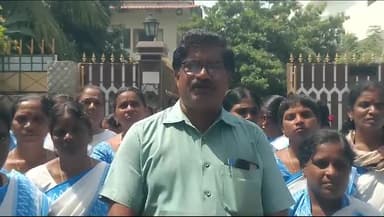 నిజామాబాద్ రూరల్: ఎమ్మెల్యే బాజిరెడ్డి ఇంటి ఎదుట ఆశ వర్కర్ల ఆందోళన, ఫిక్స్‌డ్‌ వేతనం చెల్లించాలని CITU జిల్లా ఉపాధ్యక్షుడు రమణ డిమండ్