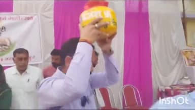 ग्यारसपुर: ग्यारसपुर जनपद पंचायत क्षेत्र में 'मेरी मिट्टी मेरा देश' अभियान के तहत हुआ कार्यक्रम, निकाली गई कलश यात्रा