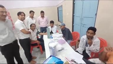 चान्हो: प्रखंड में नि:शुल्क स्वास्थ्य जांच शिविर का किया गया आयोजन