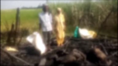 बरेली: बहेड़ी के डांडिया नगला गांव में किसान की झोपड़ी में लगी आग, 3 बकरियों की हुई मौत व 1 गाय झुलसी
