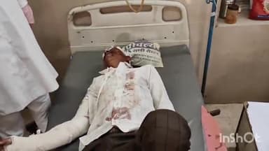 दीगोद: कोटा-बारां फोरलेन पर सिमलिया टोल प्लाजा के निकट बाइक सवार दम्पति गाय से टकराकर घायल