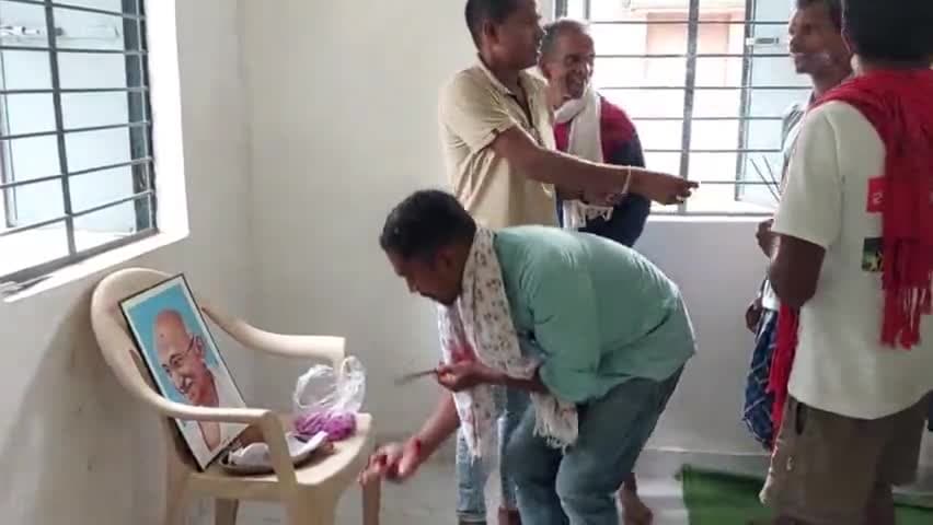 ग्राम पंचायत बेतबेडा मे  गांधी जयन्ती  मनाया गया
