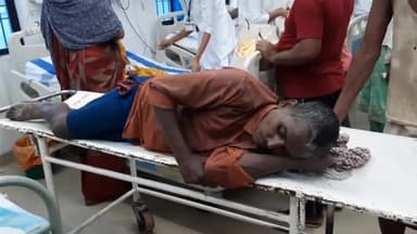 तिलौथू: करन सराय मोहल्ले में निर्माणाधीन बिल्डिंग में काम करने के दौरान दो मंजिला छत से गिरकर एक मजदूर हुआ घायल