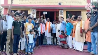 नागौद: बजरंग दल व विश्व हिंदू परिषद के कार्यकर्ताओ बैठक पथरहटा गाँव मे हुई संपन्न