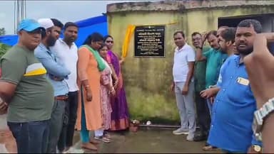 गुमला: 96 लाख रु के लागत से मैरिज हॉल की थाना रोड में किया गया शिलान्यास