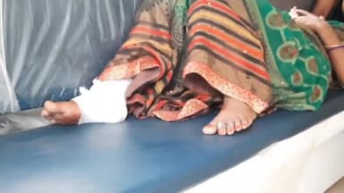 तिलौथू: तिलौथू बाजार में अनियंत्रित ऑटो ने एक महिला को मारी टक्कर, महिला हुई घायल।