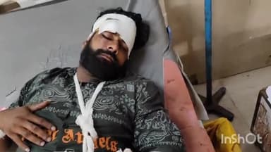 लाडपुरा: नगर कोटा से तालेड़ा जाते समय बाइक सवार युवक को अज्ञात वाहन ने मारी टक्कर, घायल युवक को MBS अस्पताल में कराया गया भर्ती