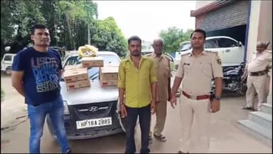 कटेया: पुलिस ने पंचदेवरी बाजार से 90 लीटर शराब के साथ एक तस्कर को किया गिरफ्तार, एक कार को भी किया जब्त