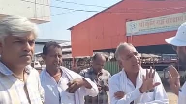 कैथल: मॉडल टाउन में एचएसवीपी की ज़मीन पर अवैध गोशाला हटाने बुलडोजर लेकर पहुंचा प्रशासन