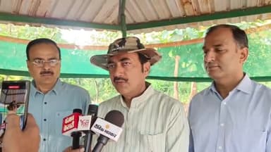 पन्ना: पन्ना टाइगर रिजर्व का अकोला गेट शुरू पहले दिन ही पर्यटको दिखा बाघ मंत्री बृजेंद्र प्रताप सिंह ने किया शुभारंभ।