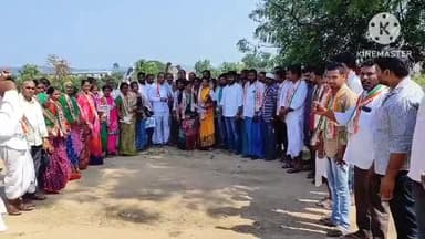 నిజామాబాద్ రూరల్: బీజేపీ, బీఆర్ఎస్ పార్టీలను వీడి మాజీ ఎమ్మెల్సీ భూపతిరెడ్డి సమక్షంలో కాంగ్రెస్‌లో చేరిన మెట్టుమరి తండా వాసులు