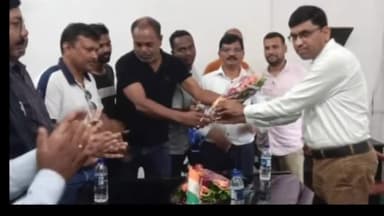 बानो: नए बीडीओ का बानों प्रखंड कार्यालय के सभागार में हुआ स्वागत, पुराने बीडीओ को दी गई विदाई