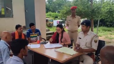 शिवसागर: बड्डी ओपी थाना परिसर में भूमि सम्बंधित मामलों के निष्पादन हेतु लगाया गया जनता दरबार