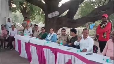 शाहनगर: पवई कलेही माता मंदिर परिसर में बैठक हुई संपन्न, आगामी त्यौहार को लेकर हुई चर्चा