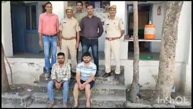 चित्तौड़गढ़: चटावटी में पुलिस ने घर पर दबिश देकर MDMA ड्रग बनाते जोधपुर के एक युवक सहित दो आरोपी गिरफ्तार, केमिकल उपकरण बरामद