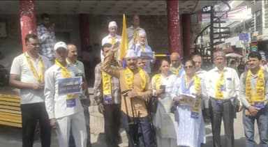 हिमाचल:बलदेव राज ने कहा संजय सिंह को रिहा करो :#आम आदमी पार्टी #kejriwal#himachal#ghumarwin#bharat#india#sanjay singh#hamirpur