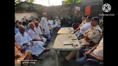 गढ़पुरा: दुर्गा पूजा को लेकर गढ़पुरा थाना परिसर में शांति समिति की बैठक हुई आयोजित