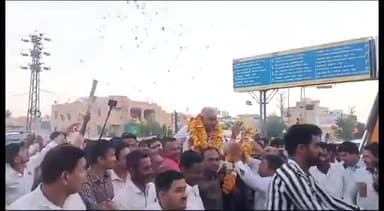 जोधपुर: पाल रोड़ स्थित दल्लेखां की चक्की पर RPSC के सदस्य बनने पर प्रोफेसर अयूब खान का किया गया जोरदार स्वागत