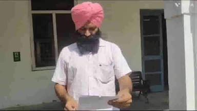 अम्बाला: उपायुक्त कार्यालय में धान खरीद पोर्टल खोलने की मांग को लेकर किसान यूनियन शहीद भगत सिंह संगठन ने दिया सीएम के नाम ज्ञापन