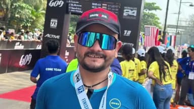 गिर्वा: गोवा में आयोजित IRON MAN प्रतियोगिता में शहर के जितेंद्र पटेल दूसरी बार बने आयरन मैन, सिटी रेलवे स्टेशन पर हुआ स्वागत