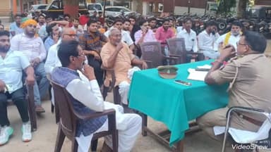 लालगंज: थाना परिसर लालगंज में पीस कमेटी की बैठक में थानाध्यक्ष ने कहा- अराजक तत्वों पर रहेगी सख्त निगाह, शांति से मनायें त्यौहार