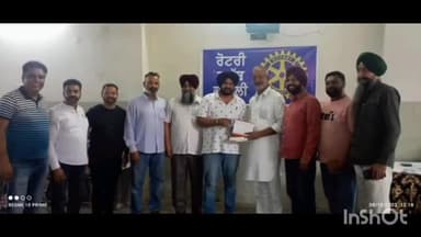 ਖਰੜ: ਕੁਰਾਲੀ ਦੇ ਵਿਸ਼ਵਕਰਮਾ ਭਵਨ ਵਿਖੇ ਰੋਟਰੀ ਕਲੱਬ ਨੇ ਲਗਾਇਆ ਖੂਨ ਦਾਨ ਕੈਂਪ