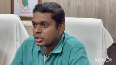 सुकमा: सुकमा के कलेक्टर में कलेक्टर हरीश ने आगामी विधानसभा निर्वाचन को लेकर ली प्रेसवार्ता