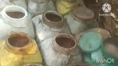 नागौद: आबकारी विभाग ने खोखर्रा गांव में नष्ट किया 1500 किलोग्राम अवैध महुआ शराब बनाने का लाहन, कारोबारी हुए फरार