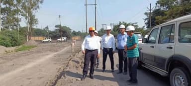 सिंगरौली: एनसीएल सीएमडी भोला सिंह ने बीना परियोजना का किया दौरा अधिकारियों को दिए आवश्यक निर्देश