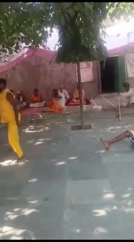 राजगढ़: राजगढ़ में दादू पंथी संत महंत प्रकाश दास के आश्रम पर हुआ कार्यक्रम गंगा बाग ठिकाने पर संतों का स्वागत