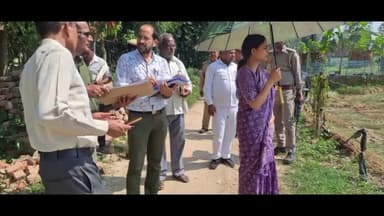 जमुनहा: जिलाधिकारी ने तहसील जमुनहा अन्तर्गत ग्राम भरतापुर एवं चन्द्रखा बुजुर्ग पहुंचकर किया स्टाम्प की जांच