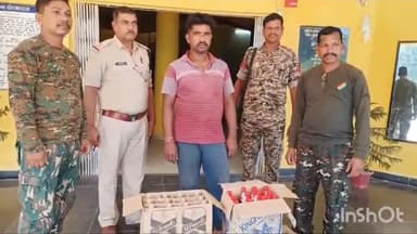 सुकमा: दोरनापाल में अंग्रेजी शराब की अवैध तस्करी करते एक आरोपी को पुलिस ने किया गिरफ्तार